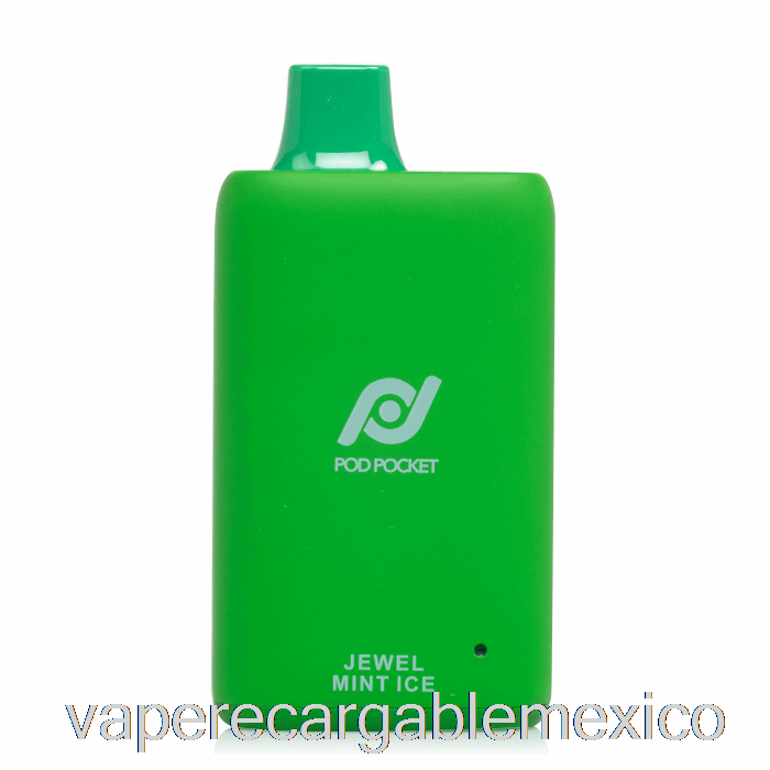 Vape Recargable Pod Pocket 7500 0% Cero Nicotina Joya Desechable Hielo Menta